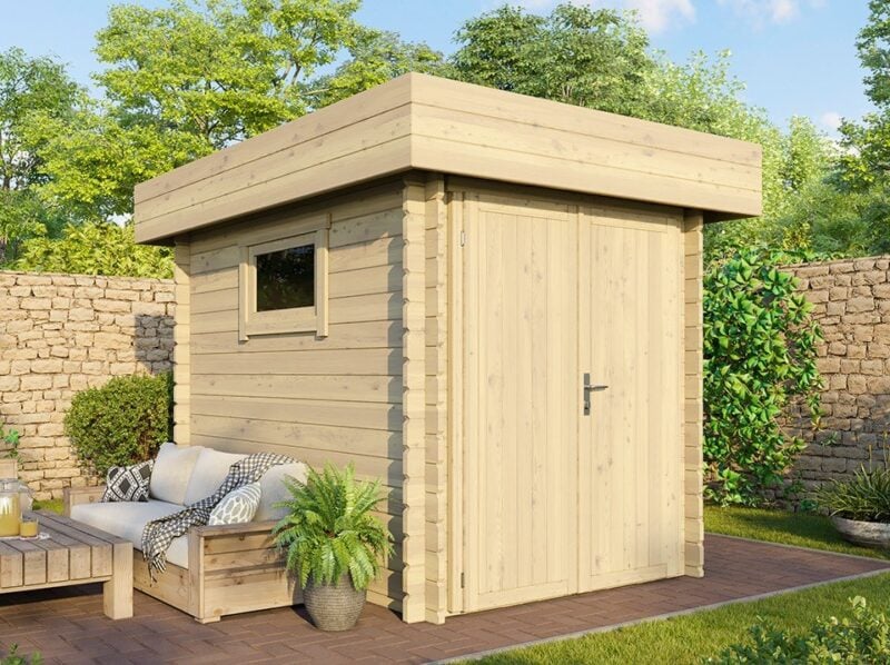 Abri de Jardin en Bois 4.7 m² – Finition Haut de Gamme – Prix Usine en Destockage