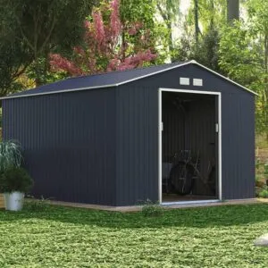 Abri de Jardin en Métal 8.7m² – Prix Usine, Offre de Destockage