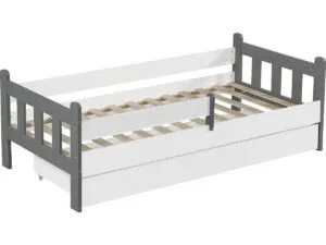 Lit gigogne pour enfant "Adria" - 90 x 190 cm - Blanc